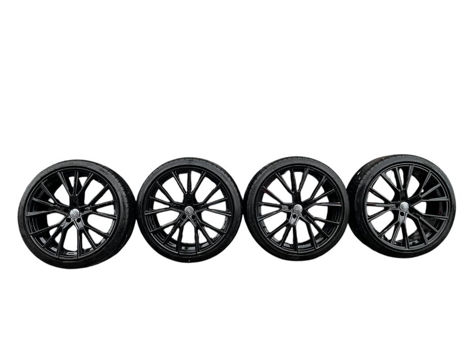 kola felgi opony audi q5 sq5 5x112 22 cale czarne idealne
