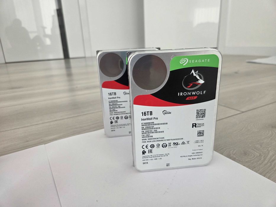 Dysk Seagate 16TB Iron Wolf Pro  SATA praktycznie nowy