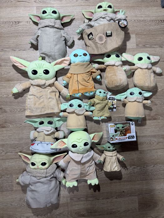 Мягкая игрушка Бейби йода мандалорец малыш грогу звездные войны star