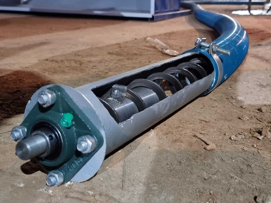 Купить гибкий шнек для зерна погрузчик транспортёр гнучкий шнек