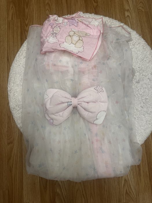 Балдихін на ліжечко для дівчинки