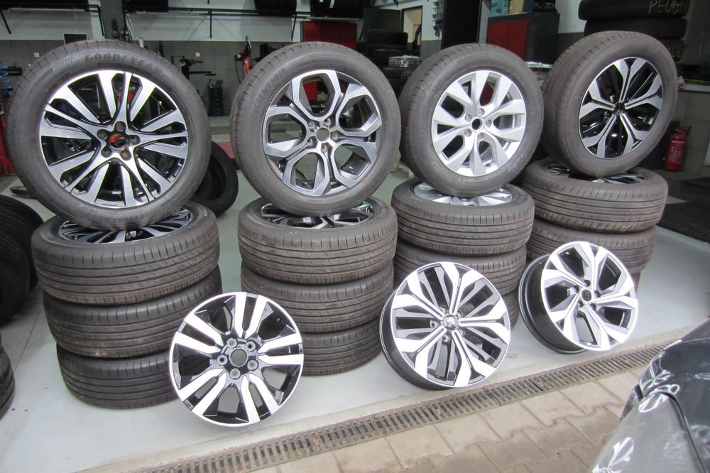 felgi koła aluminiowe 16 17 18 19 renault megane scenic kadjar koleos