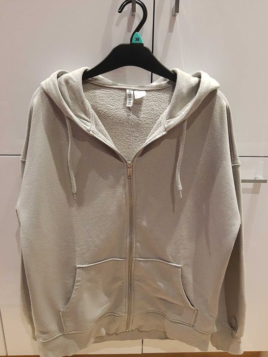 Szara bluza z kapturem -  XS/34