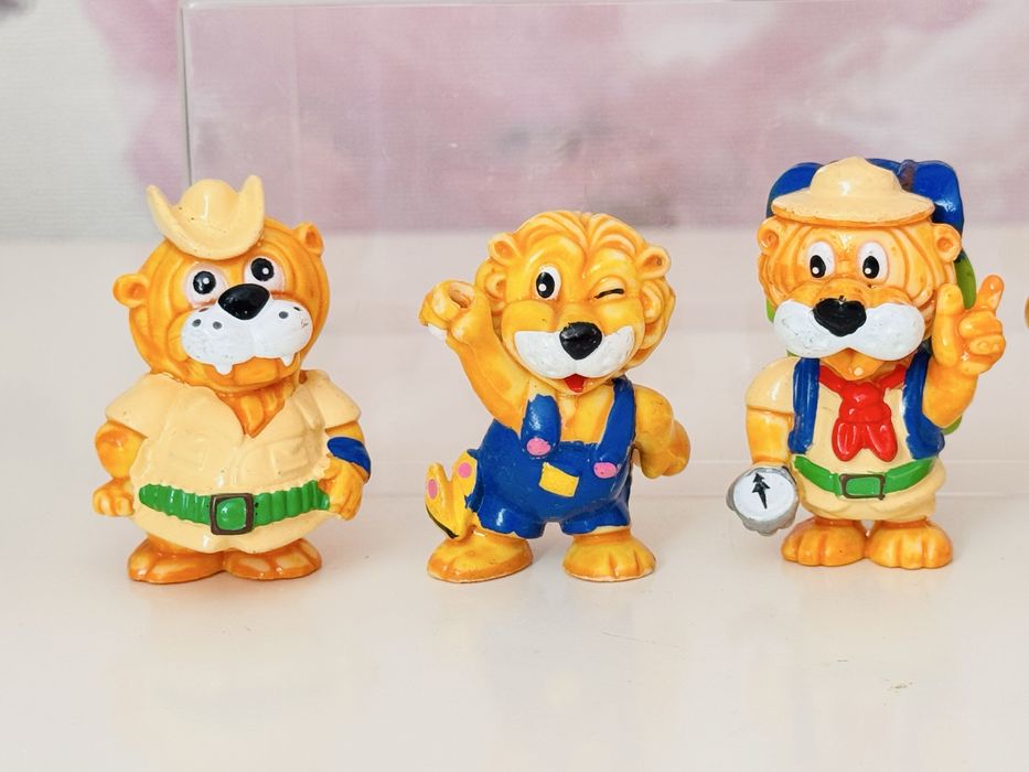 Kinder niespodzianka Ferrero Leo Venturas Lwy, vintage 1993
