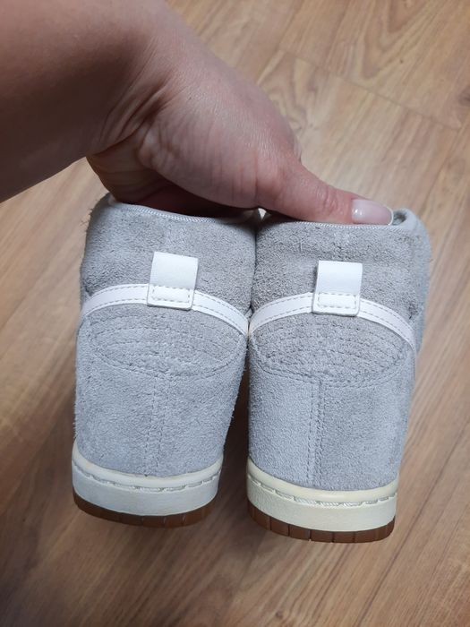 Сникерсы Nike Dunk Sky Hi  Оригинал высокие кроссовки на танкетке р35