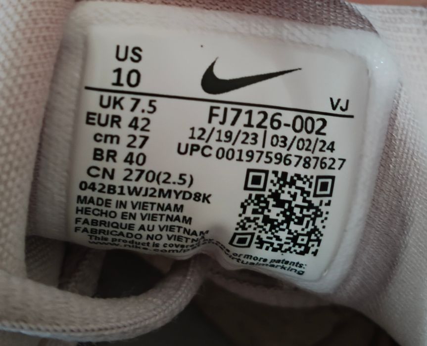 Nike/ Free Metcon 6/buty treningowe nowe rozmiar 42/27 cm