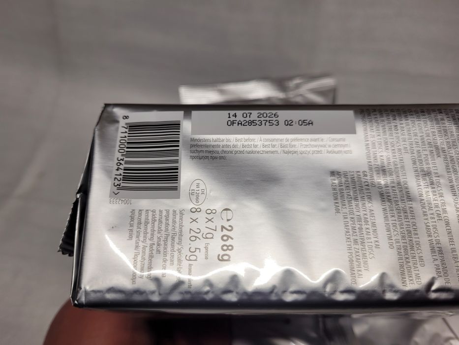 Jacobs tassimo kronung latte macchiato Vanilla  kapsułki do expresu