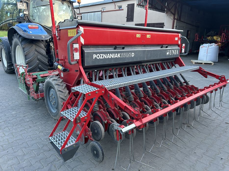 Siewnik talerzowy Unia Poznaniak 550 3D, (amazone, agromasz,gaspardo)