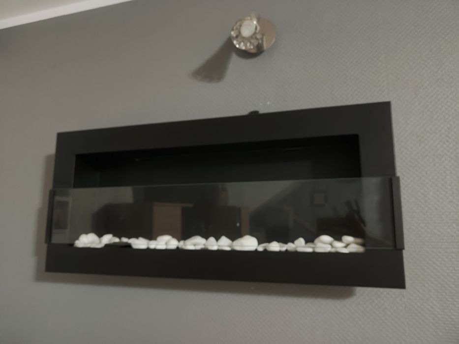 Bio kominek z akcesoriami 80x40