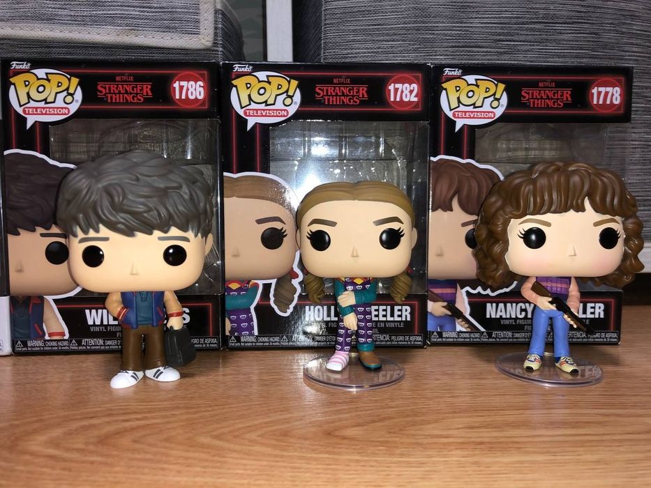 Stranger Things Funko Pop Will Holly Nency Фанко поп Дивні дива Вілл Ненсі Холлі