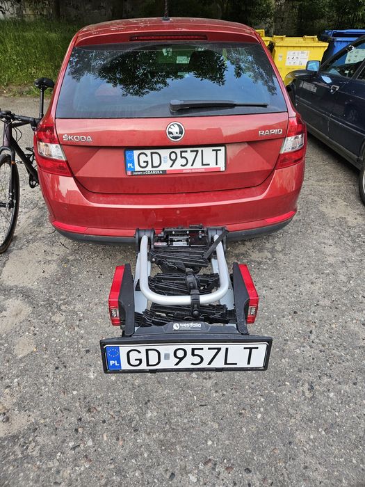 Platforma Westfalia BC80 3 rowery