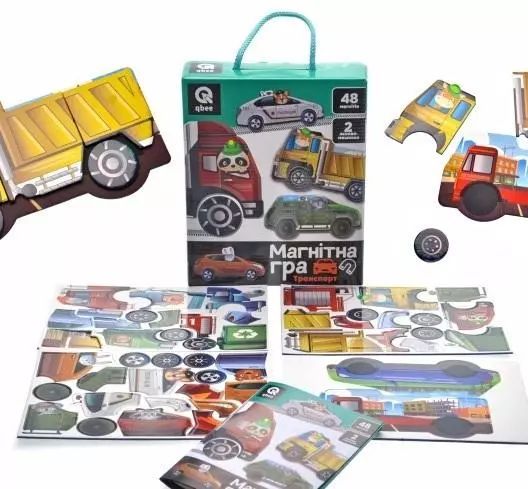 Gra magnetyczna Transport. 48 magnesów