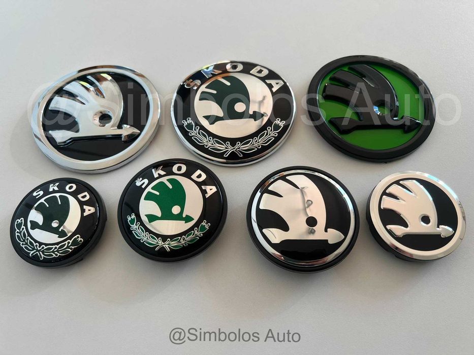 Emblema Capot Mala / Centro Jante | Skoda