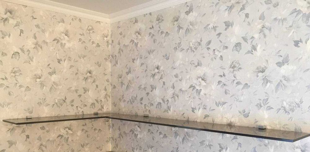 Полки стеклянные тонированные толстые (2 шт.)