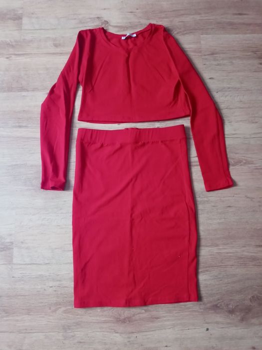 Komplet bluzka+spodniczka