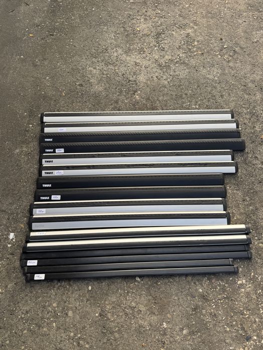 Thule wingbar опори поперечини перемички рейлінги багажники на дах