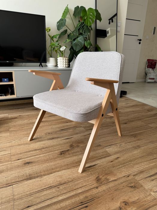 Fotel Bunny Zajączek Chierowski PRL LOFT Retro