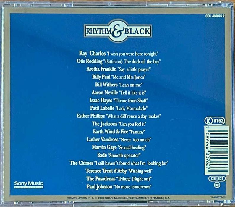 Rhythm & Black - Compilation 1991 - CD64585504105473122