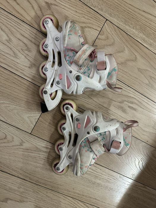 Детские ролики (отдаем с защитой)