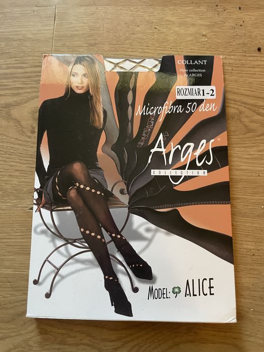Rajstopy kabaretki duze oczka nowe 50 den Arges model Alice