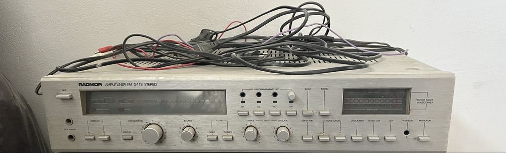 Nie przestrojony Radmor amplituner FM 5412 stereo bardzo dobry stan
