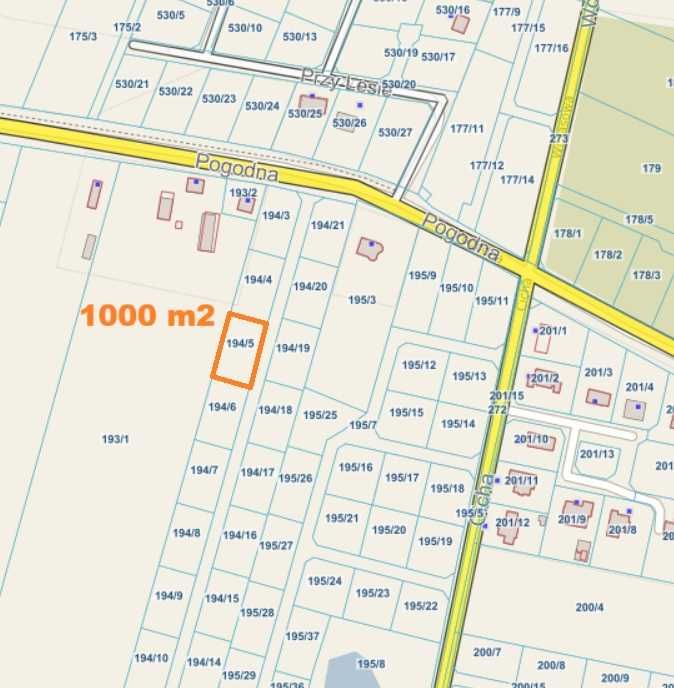 Działka 1000 m² w Głobinie z MPZP zabudowa jednorodzinna - Widok 4