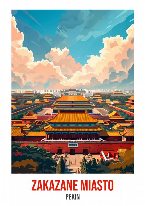 Plakat 42x59,4cm Zakazane Miasto
