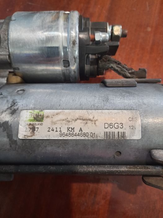 Стартер D6G3 Citroen,Peogeot