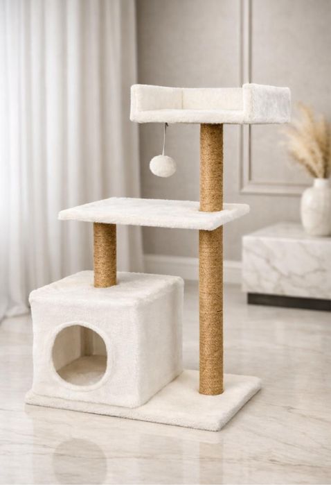 Arranhador para gatos - 90x 50x 30cm ( disponivel em cinza tambem)