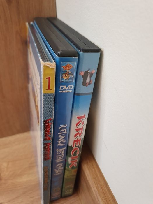 Płyty DVD I VCD dla dzieci 3 sztuki