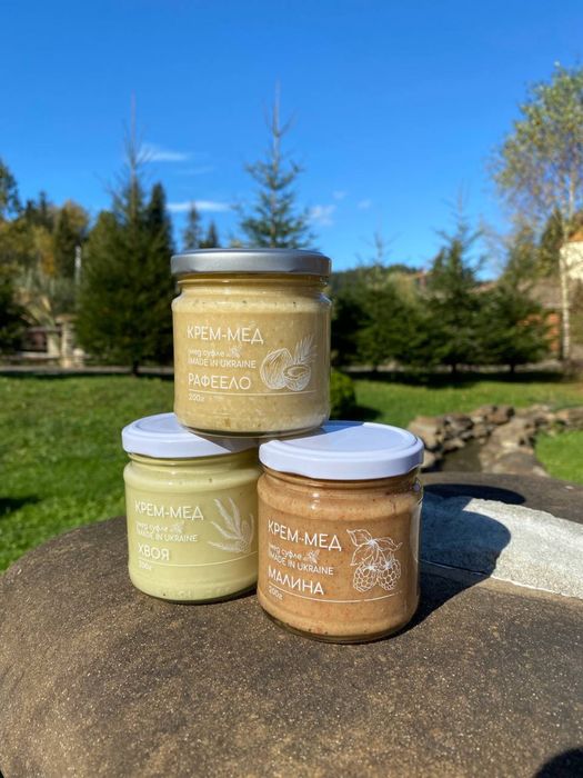 Крем-мед з натуральних продуктів