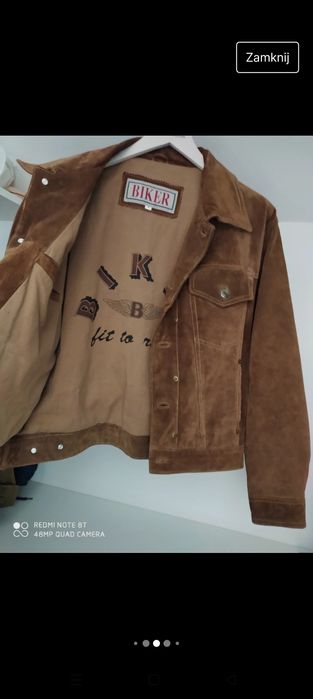 Kurtka skórzana Biker