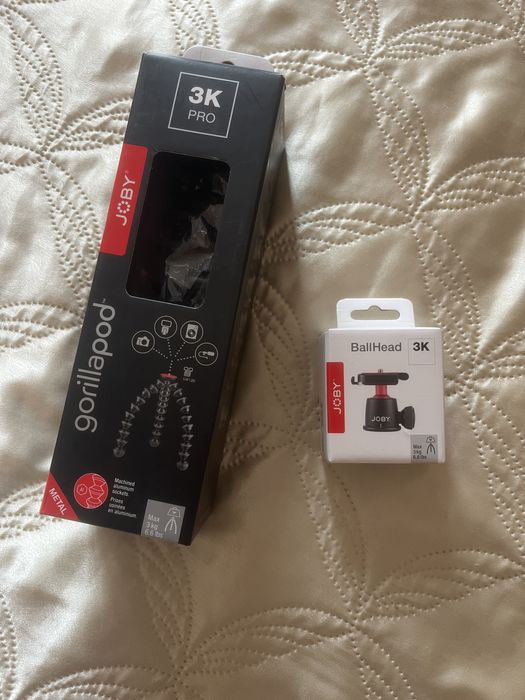 Joby GorillaPod 3K Pro + głowica Joby 3K