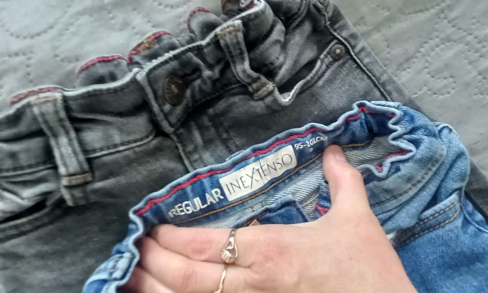 Zestaw bluzy i jeansy rozm 98
