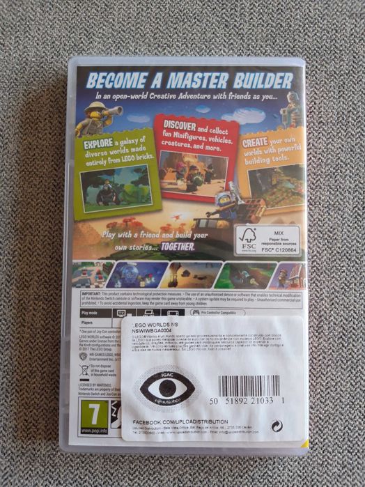 Nintendo Switch Game "Lego Worlds" – New and Sealed64750890920065121