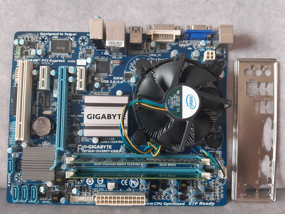 Gotowy zestaw PC: G41‑MT‑USB3 + Pentium E6300 + 4GB RAM – sprawny!