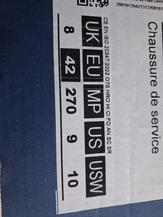 Botas militares Haix tactical 42