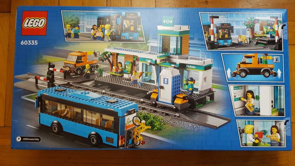 LEGO 60335 - Dworzec kolejowy z serii City, NOWY Wrocław