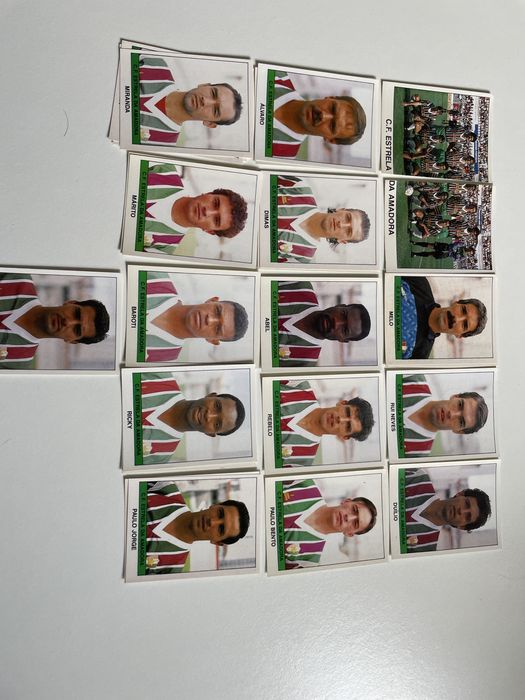 Cromos Estrela da Amadora 1991