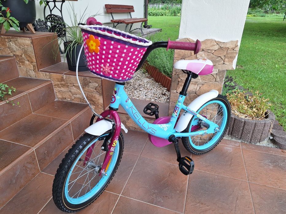 Rower dziecięcy KELLYS 16" dla dziewczynki