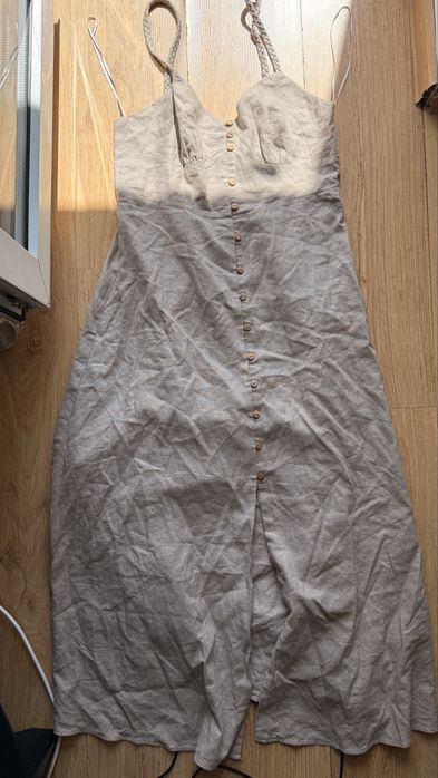 Сарафан zara льон