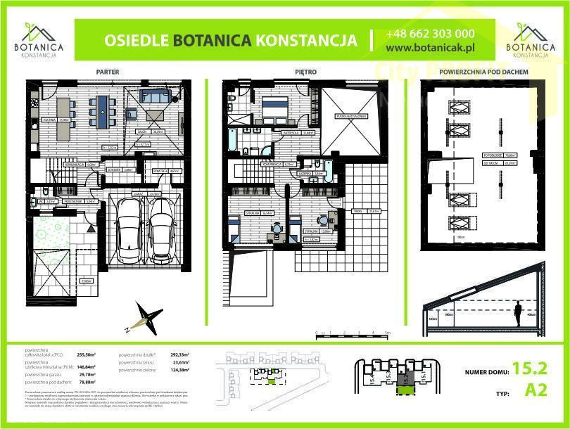Botanica Konstancja | Dom 15.2 | Garaż 2 | Ogródek