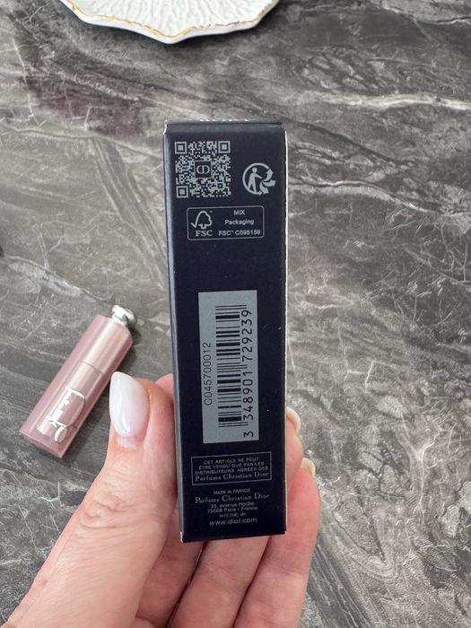 Бальзам для губ Dior Addict Lip Glow 001 ,012