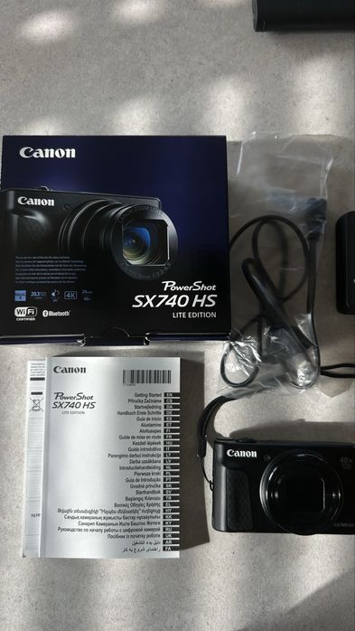 Rezerwacja Nowy aparat cyfrowy Canon SX740 HS Lite Edition