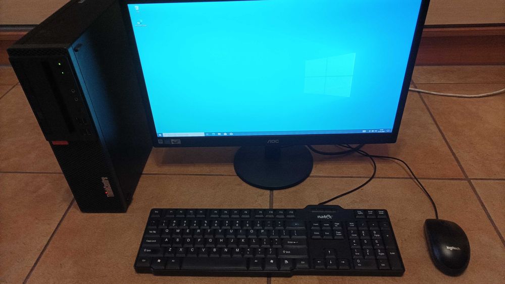 Zestaw komputerowy Lenovo M920S Intel i5-9500 8GB 256GB SSD