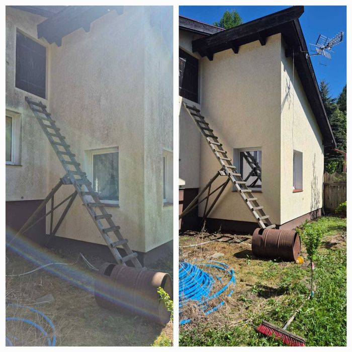 Mycie Dachu ,kostka ,elewacja , malowanie elewacji ,  kostki Zapraszam