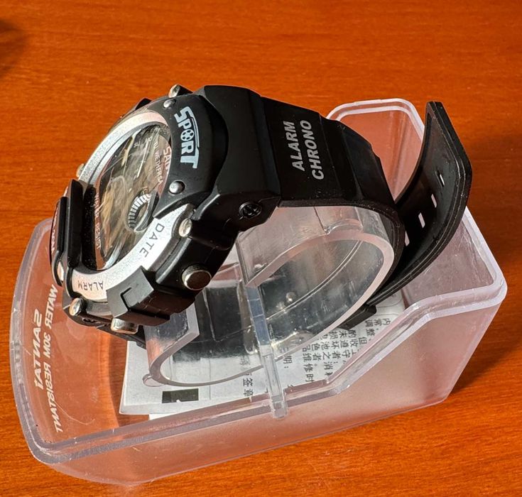 Relógio Digital Desportivo Santai – Modelo Sport Chrono