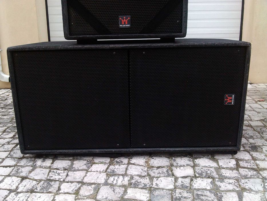 P.A Musicson + Mesa de Mistura Zeck