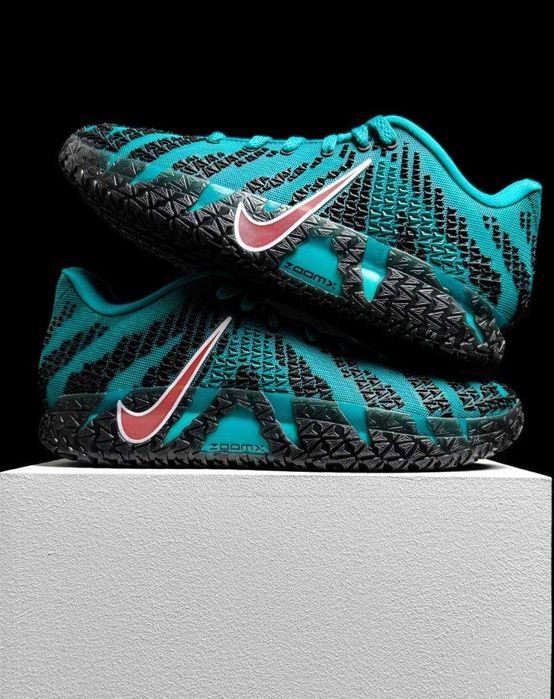 Баскетбольні оригінальні кросівки Nike Ja Morant 3 Turbo Green