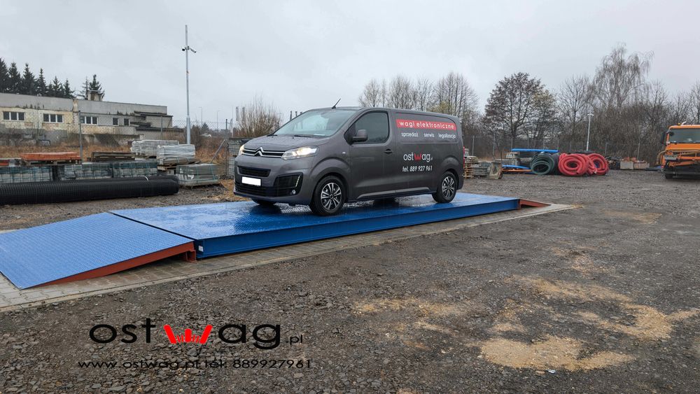 Waga samochodowa najazdowa 30T/40T 8m x 2,8m 5 LAT GWARANCJI